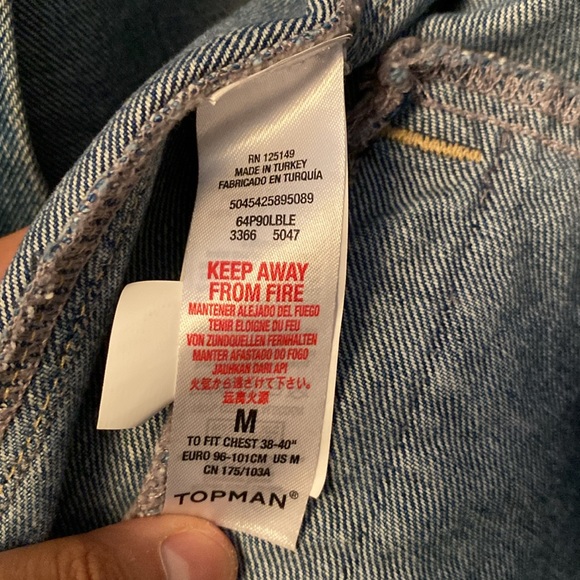 Topman Jean Jacket - Picture 5 of 5
